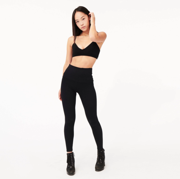 Groceries: Naturally Dyed Organic Cotton High-Waist Legging With Pocket (PFAS Free) - Image 6