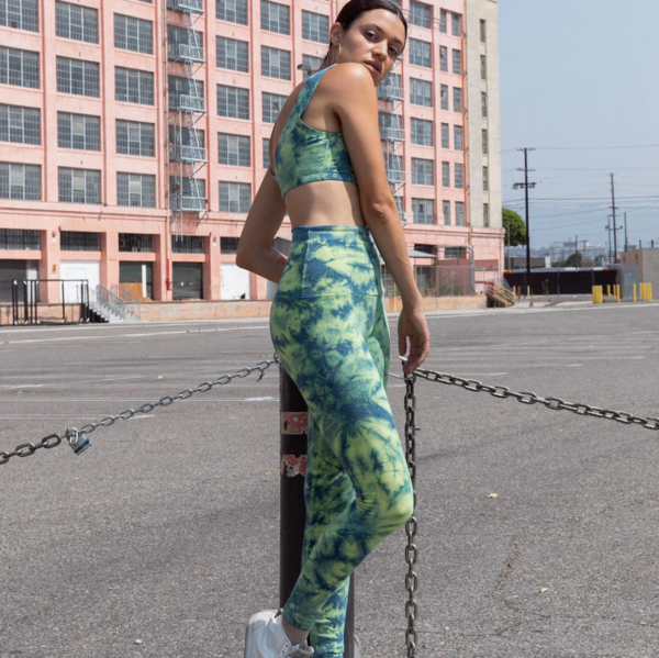 Groceries: Naturally Dyed Organic Cotton High-Waist Legging With Pocket (PFAS Free) - Image 5