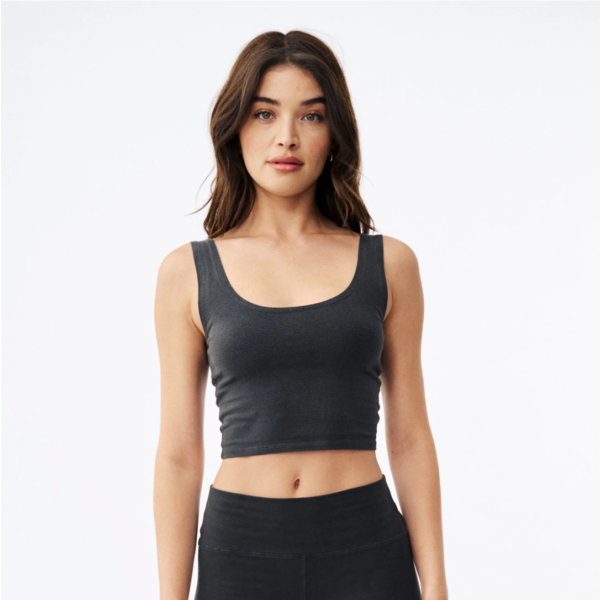 Groceries: Naturally Dyed Organic Cotton Crop Top - Image 2