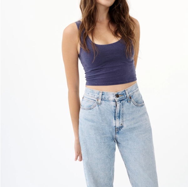 Groceries: Naturally Dyed Organic Cotton Crop Top - Image 6