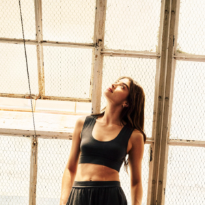 Groceries: Naturally Dyed Organic Cotton Reversible Crop Top