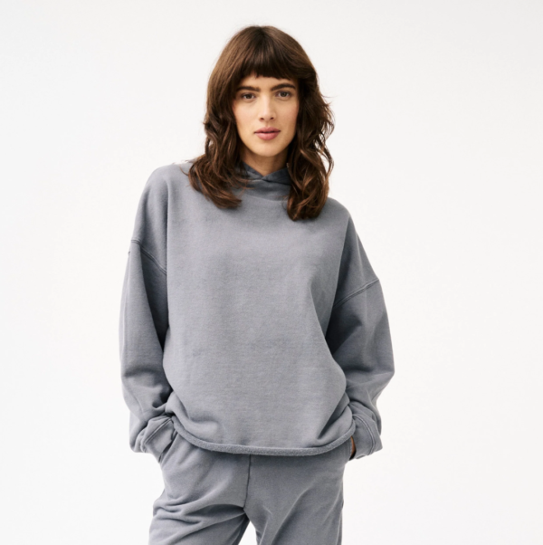 Groceries: Naturally Dyed Organic Cotton Unisex Hoodie - Image 2
