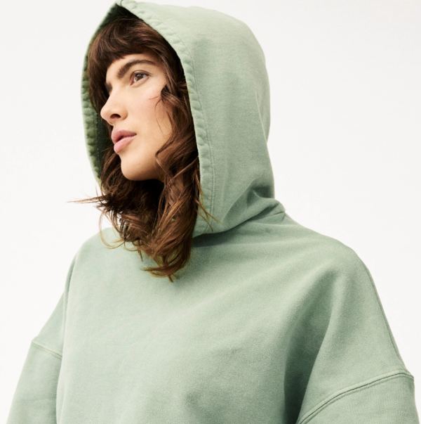 Groceries: Naturally Dyed Organic Cotton Unisex Hoodie - Image 4