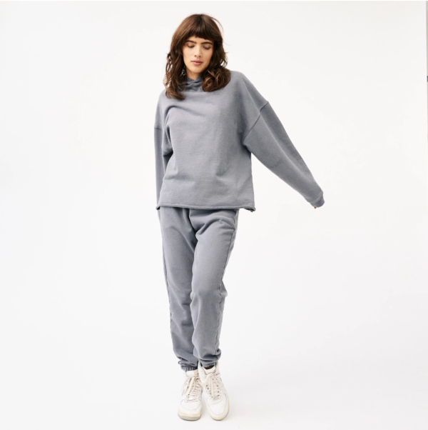 Groceries: Naturally Dyed Organic Cotton Unisex Hoodie - Image 3