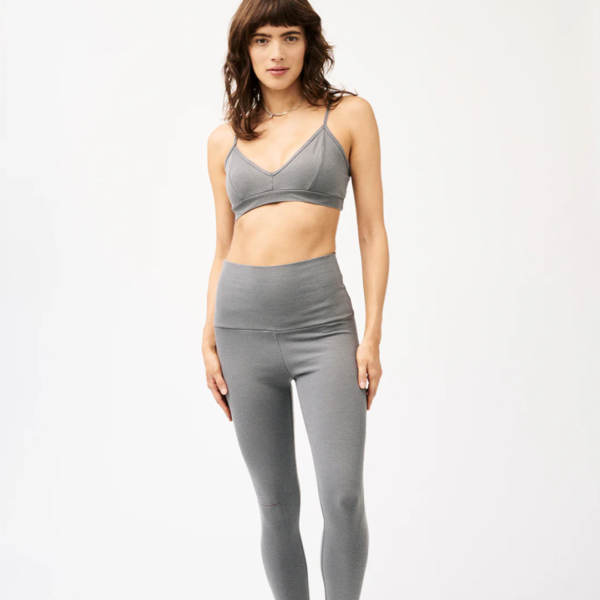 Groceries: Naturally Dyed Organic Cotton Ribbed Legging (PFAS Free) - Image 5