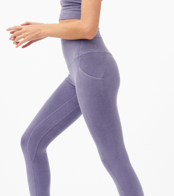 Groceries: Naturally Dyed Organic Cotton High-Rise Legging w/ Pocket 28" (PFAS Free)