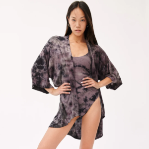 Groceries: Naturally Dyed Hemp Kimono Cardigan