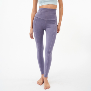 Groceries: Naturally Dyed Organic Cotton High-Waist Seam Legging (PFAS Free)