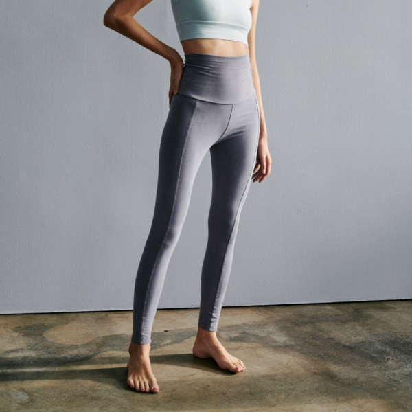 Groceries: Naturally Dyed Organic Cotton High-Waist Seam Legging (PFAS Free) - Image 4