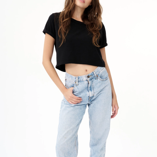 Groceries: Naturally Dyed Organic Cotton Crop Top - Image 4