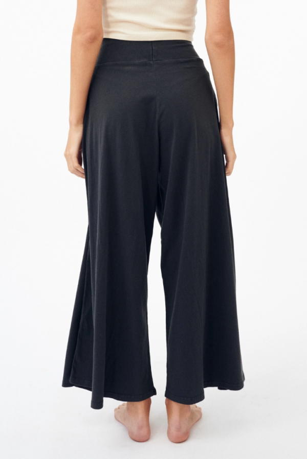 Groceries: Naturally Dyed Organic Cotton High-Waist Relaxed Wide-Leg Pant - Image 3