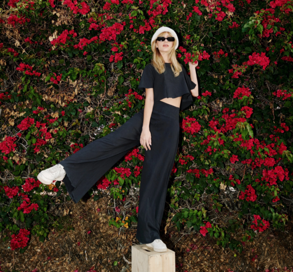 Groceries: Naturally Dyed Organic Cotton High-Waist Relaxed Wide-Leg Pant - Image 4