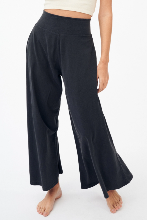 Groceries: Naturally Dyed Organic Cotton High-Waist Relaxed Wide-Leg Pant - Image 2