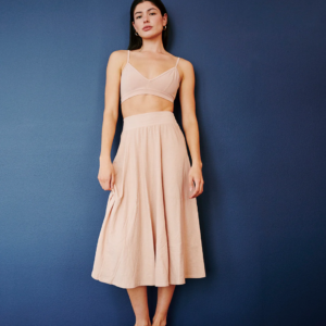 Groceries: Naturally Dyed Hemp Patchouli Skirt