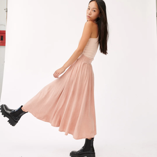 Groceries: Naturally Dyed Hemp Patchouli Skirt - Image 4