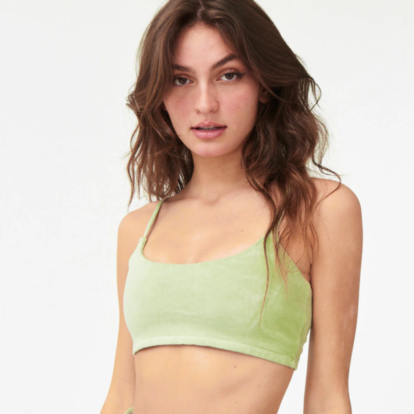 Groceries: Naturally Dyed Organic Cotton Cami Bralette - Image 3