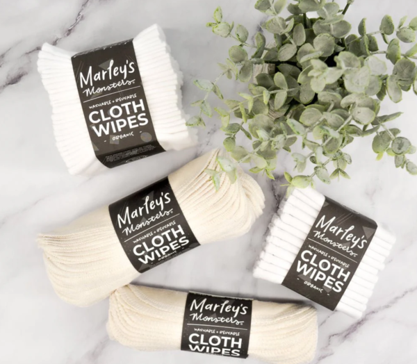 Marley's Monsters: Organic Cotton Cloth Wipes