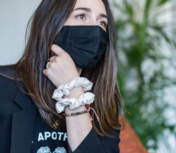 Marley's Monsters: Organic Cotton Unbleached Scrunchie - Image 2