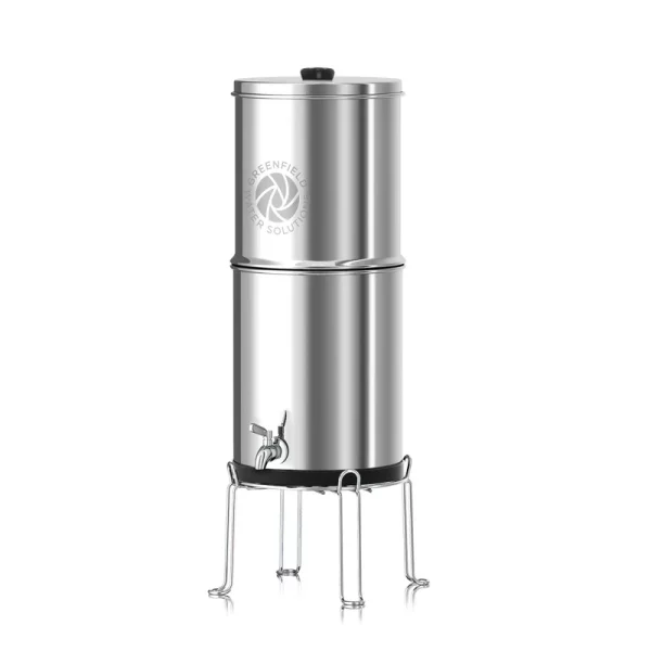 Greenfield Water Solutions: Stainless Steel Gravity Feed System (Filter Purchased Seperately) - Image 3