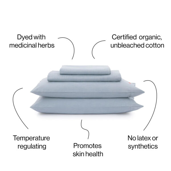 Aizome: Organic Bed Sheets Infused With Herbal Dyes