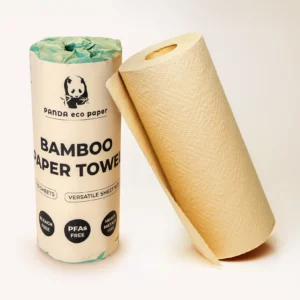 Rustic Strength: Unbleached, PFAS-free Sustainable Paper Towels